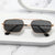 Damen modische Sonnenbrille im modernen Hexagon-Design Brehn