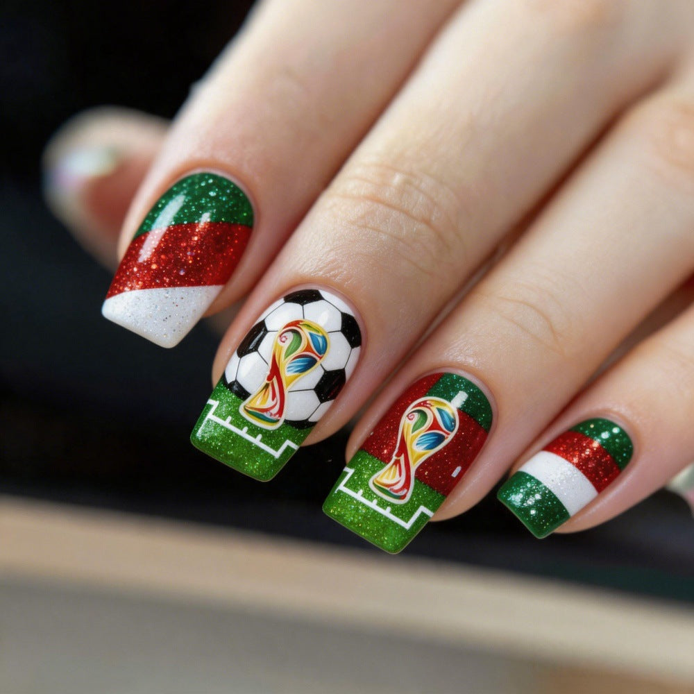 Sportliche Nagelkunst Brehn
