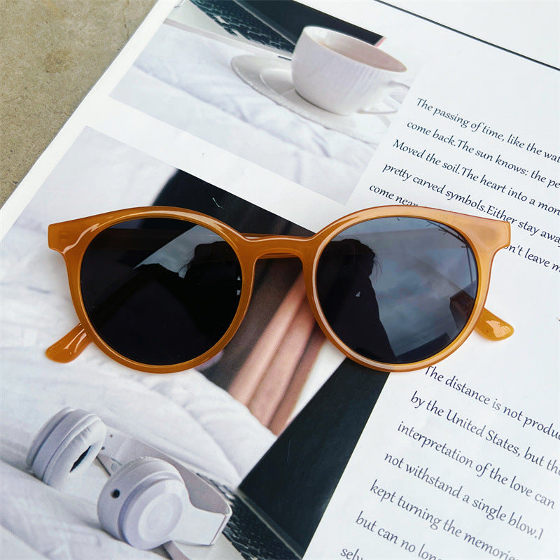 Chic Retro Runde Rahmen Sonnenbrillen Brehn