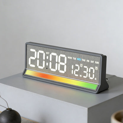 Digitaler Wecker mit Klarer Led-Anzeige und Datumsanzeige Brehn
