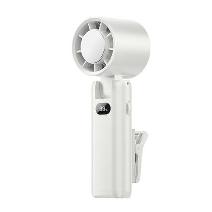 Unisex Tragbarer Clip-Ventilator mit LED-Anzeige Brehn