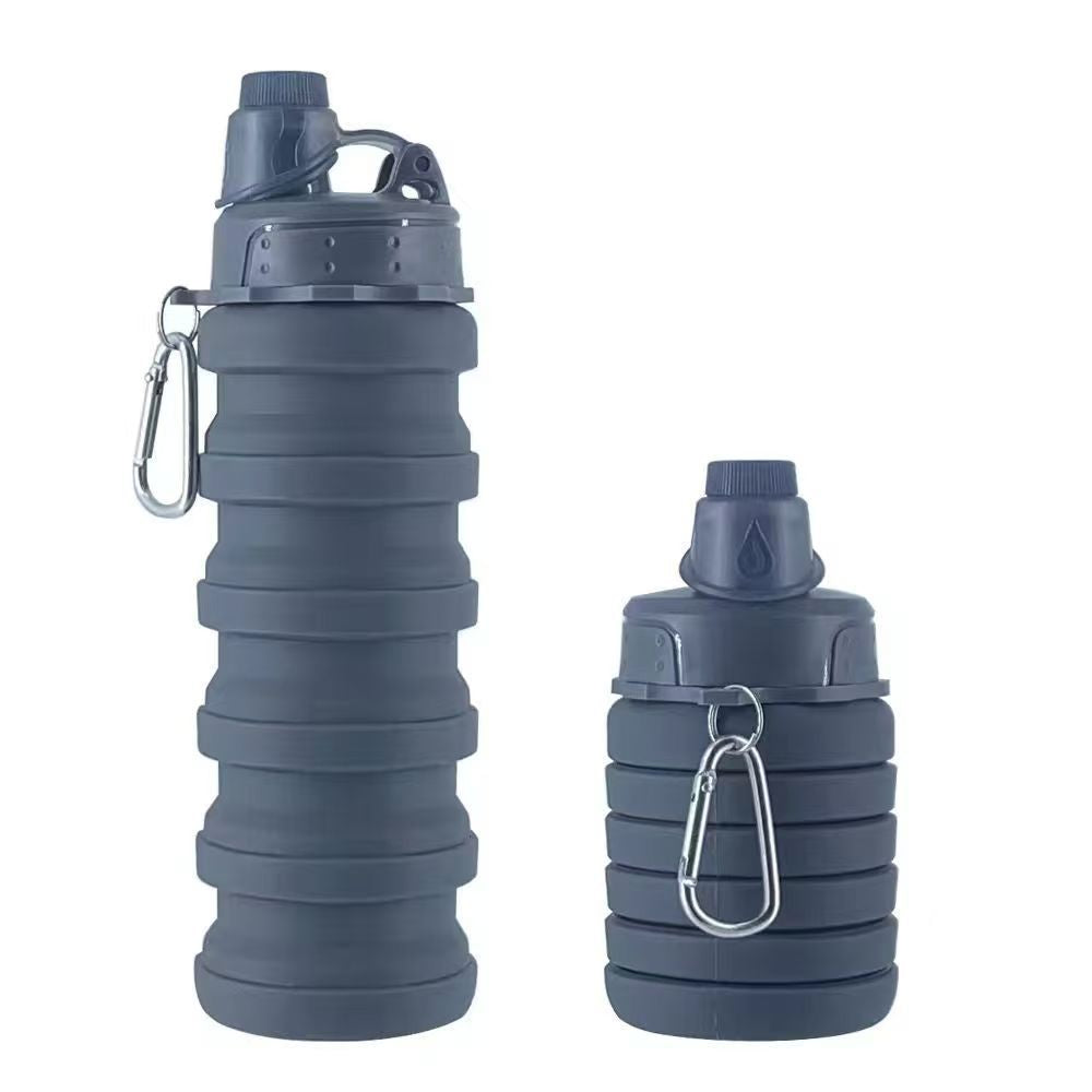 Damen zusammenfaltbare Silikon-Trinkflasche Brehn