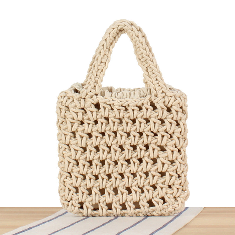 Handtasche Aus Hochwertigem Makramee Brehn