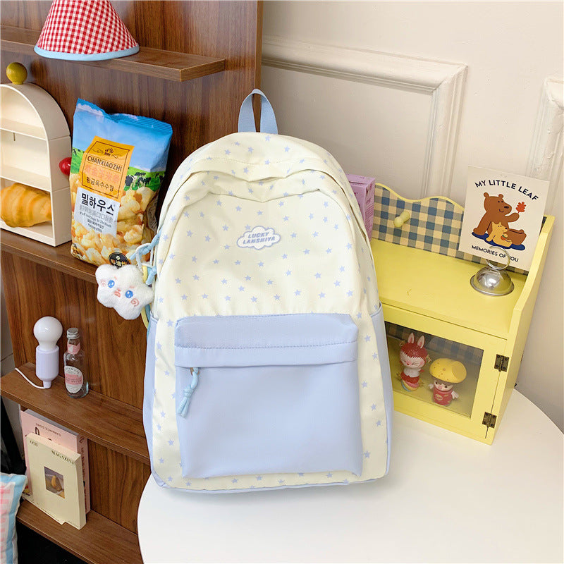 Sternenmuster Casual Rucksack Brehn