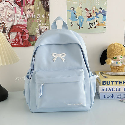Chic Bow-Accent Rucksack Brehn