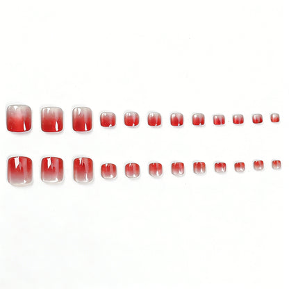 Ombre Pediküre Nagelkunst Brehn