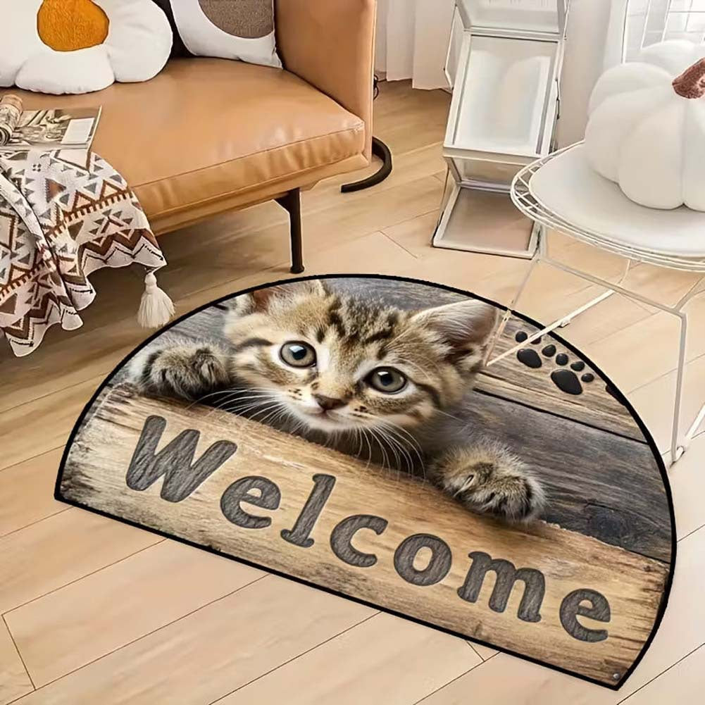 Dekorative Katzen Willkommen Matte Brehn
