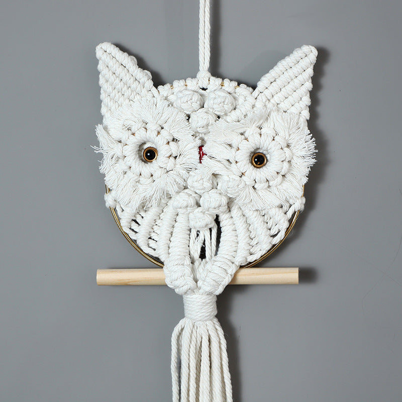 Macrame Eule Wandbehang Brehn