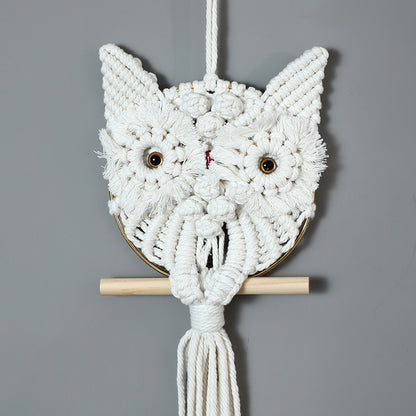 Macrame Eule Wandbehang Brehn