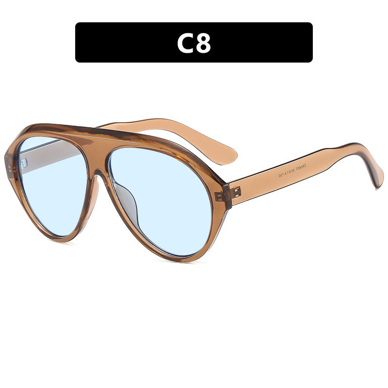 Damen sportliche Sonnenbrille mit innovativem Rahmen Brehn