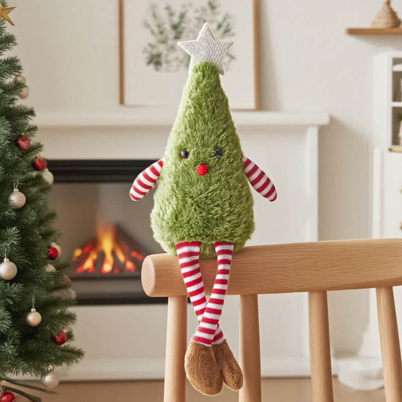 Lustiger Weihnachtsbaum-Kissen Brehn