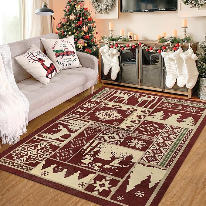 Festliche Holiday Teppich Brehn