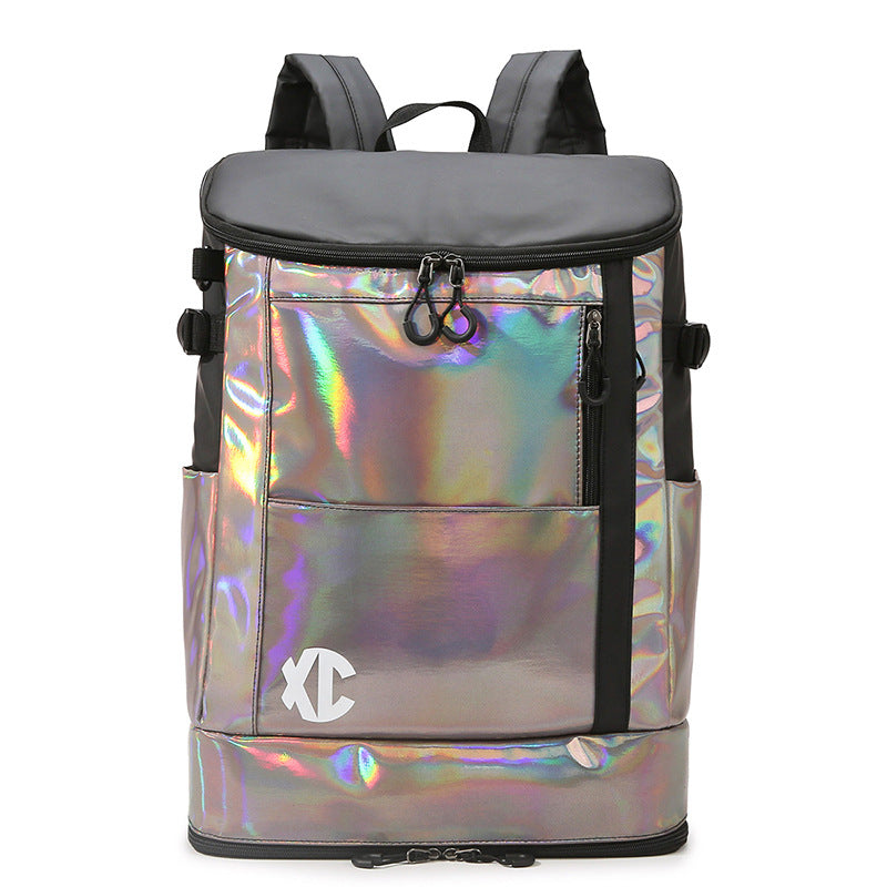 Modischer Rucksack Mit Holographischer Oberfläche Brehn