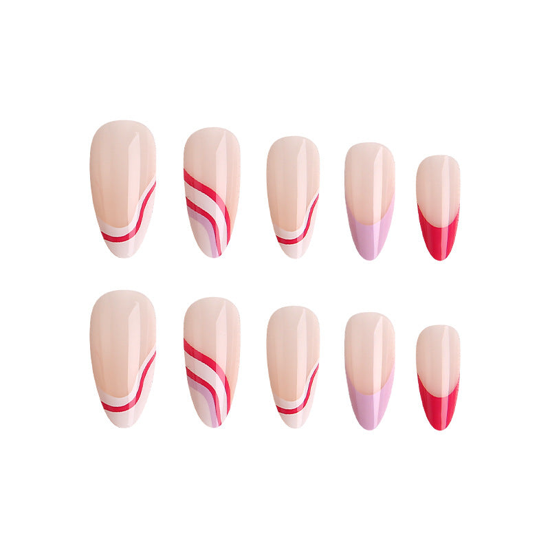 Kreative Nagelspitzen mit Farbverlauf Brehn