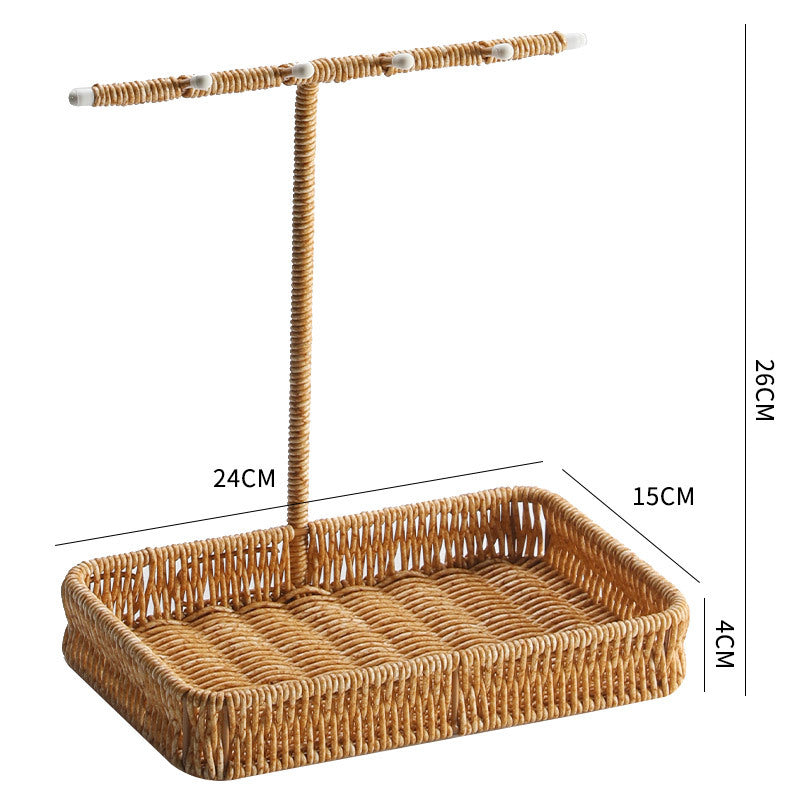 Unisex Vielseitiger Aufbewahrungskorb mit Haken Brehn