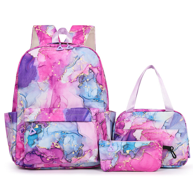 Stylisches Drei-Teile-Rucksack-Set