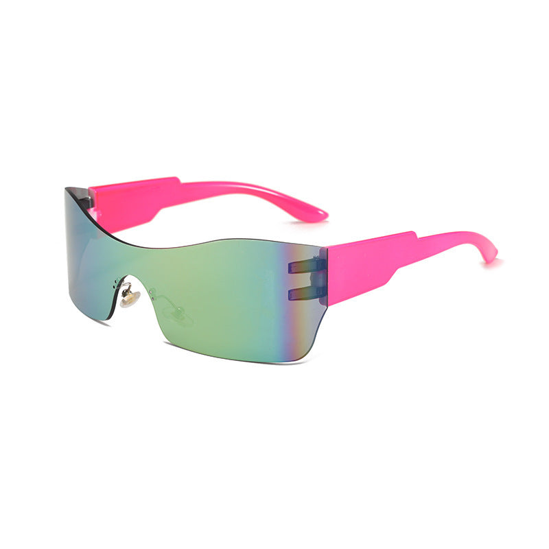 Damen Sportliche Rennsonnenbrille mit innovativem luftdurchlässigem Rahmen Brehn
