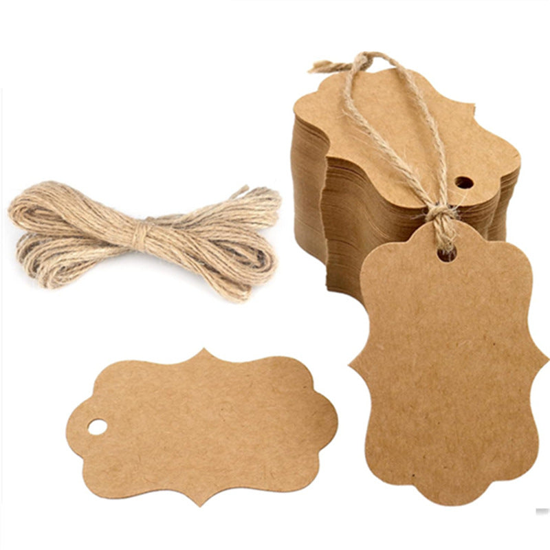 Umweltfreundliche Kraft-Geschenkanhänger Brehn
