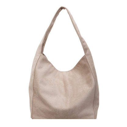Weiches Wildleder Hobo Tote Bag