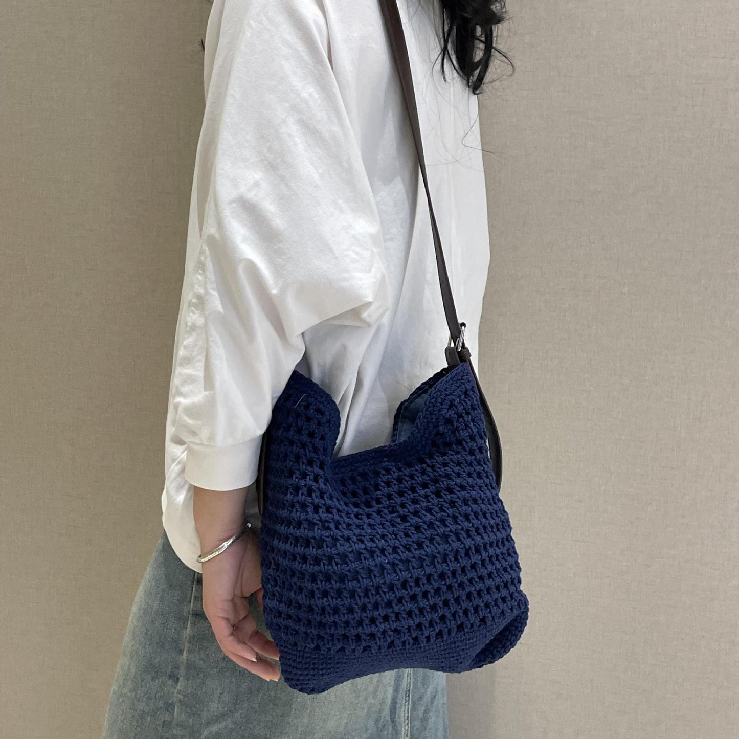 Handtasche Aus Geflochtenem Material Brehn