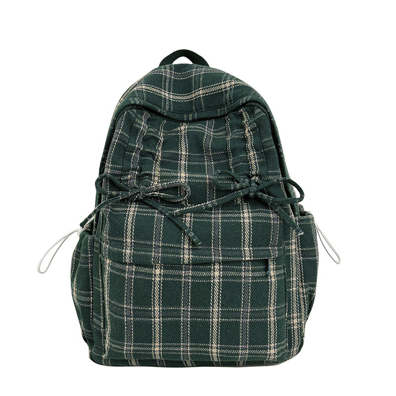 Gepunkteter Casual Kordelzug-Rucksack Brehn