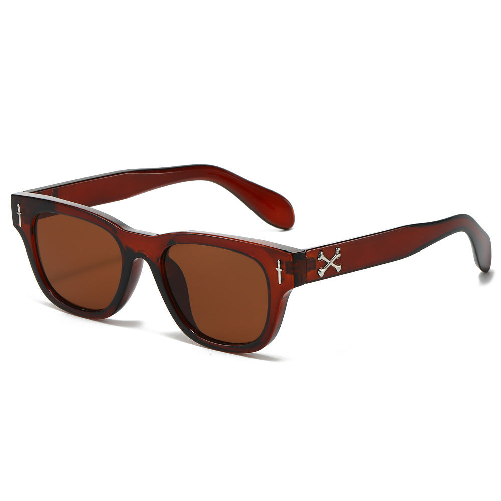 Retro-inspirierten Bold-Frame-Sonnenbrillen Brehn