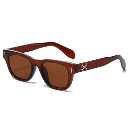 Retro-inspirierten Bold-Frame-Sonnenbrillen Brehn