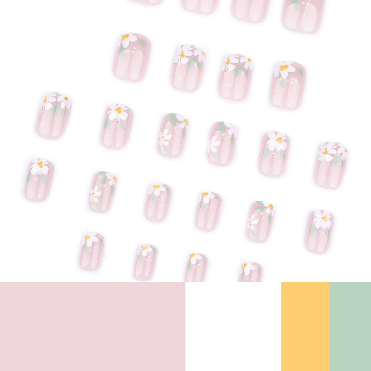 Kunstvolle Nagelkunst im eleganten Blüten-Design Brehn