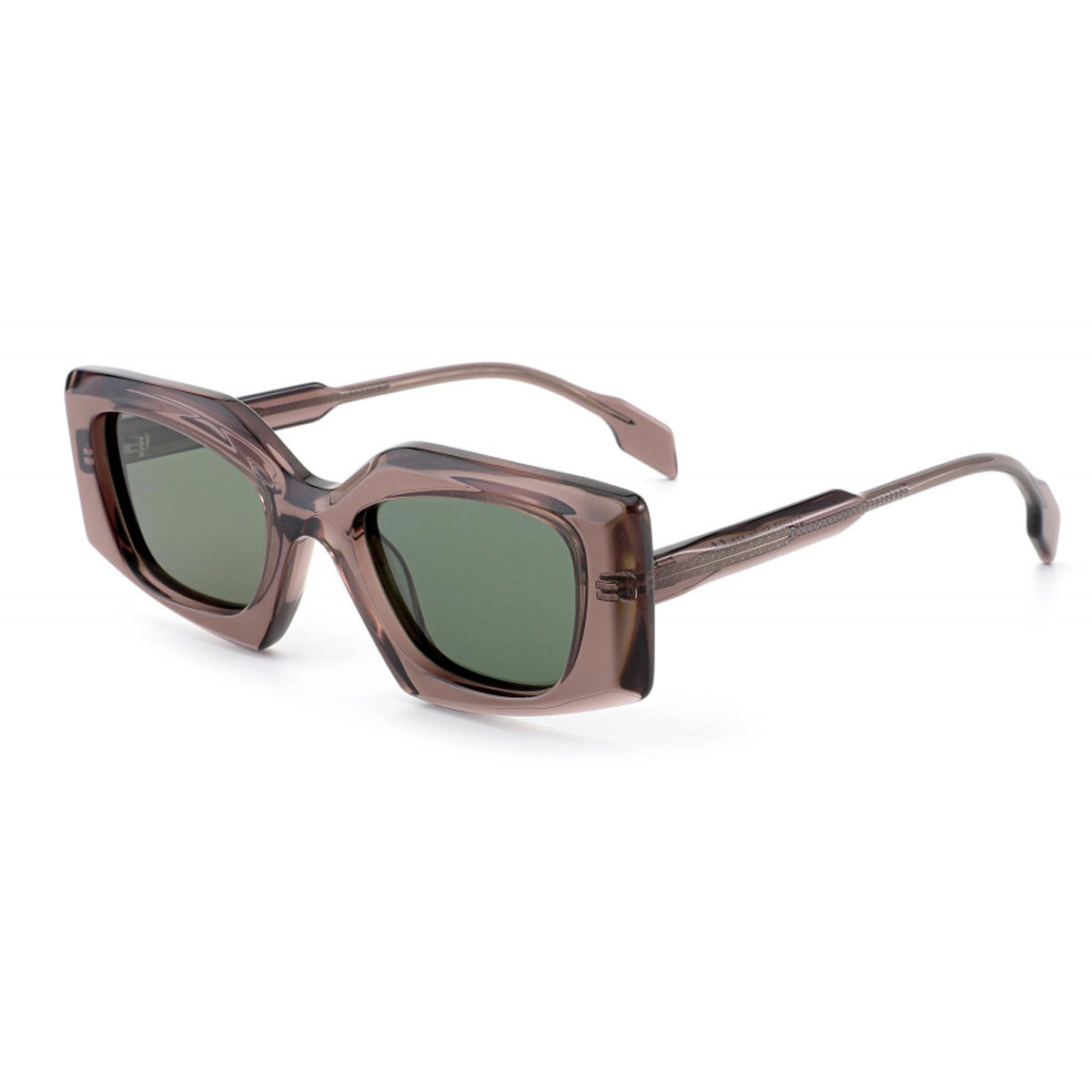 Damen stylish quadratische Sonnenbrille mit innovativem Design und polarisierten Gläsern Brehn