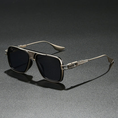 Damen Designer-Sonnenbrille mit luxuriösem Metallrahmen und trendigem Detail Brehn
