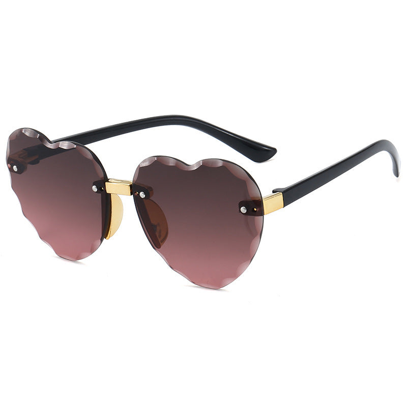 Damen Herzförmige Sonnenbrille Brehn