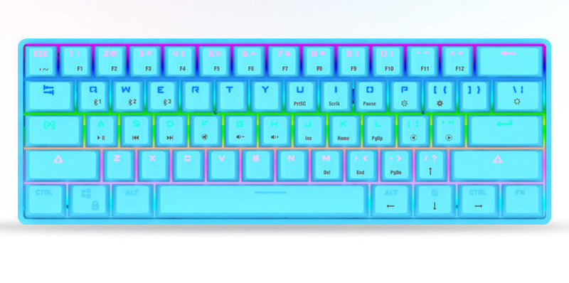 RGB Mechanische Gaming-Tastatur mit anpassbaren Hintergrundbeleuchtungseffekten Brehn