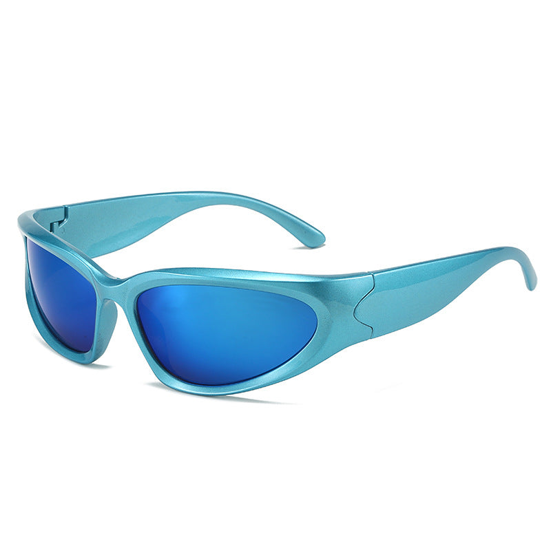 Damen sportliche Sonnenbrille mit ergonomischem Design und polarisierenden Gläsern Brehn