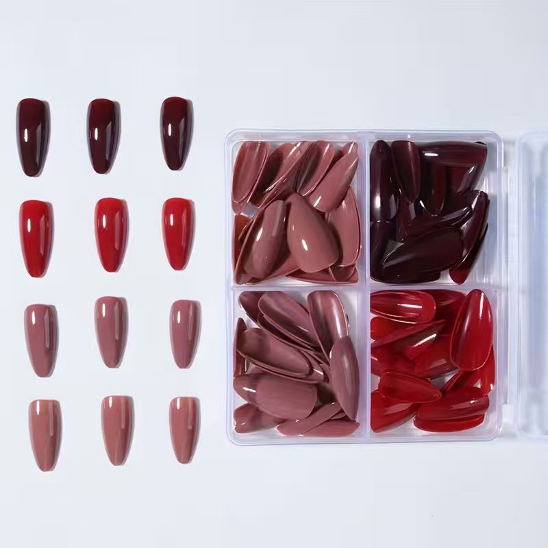 Premium-Qualität Langanhaltendes Press-On Nagelset Brehn