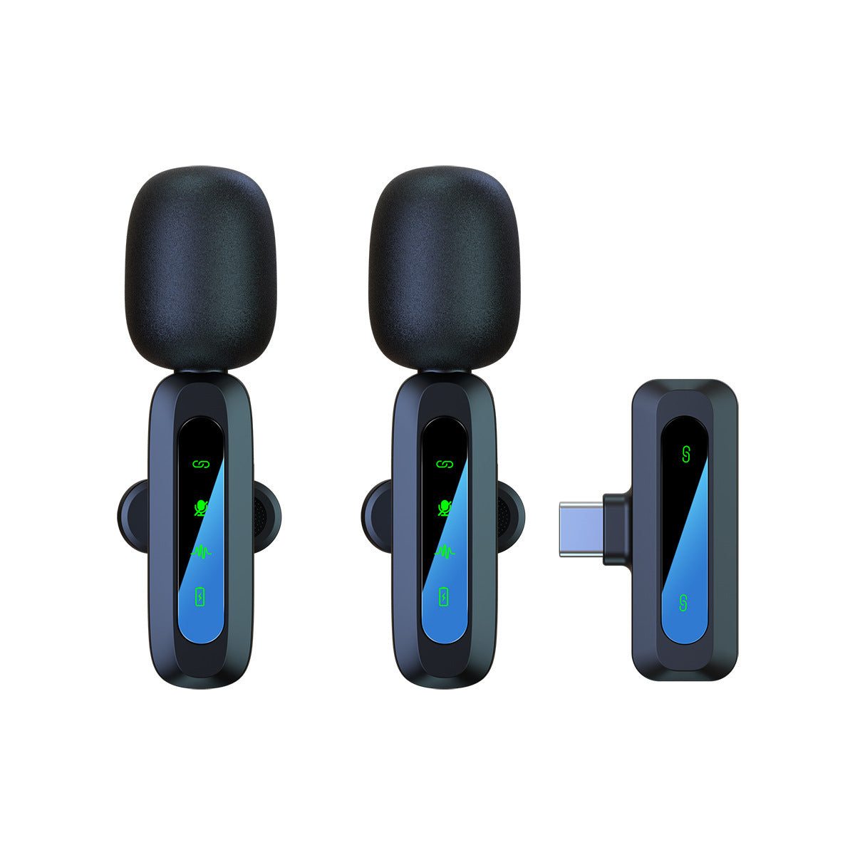 Kabelloses Lavalier Mikrofon mit Hochsensitiver Audioaufnahme Brehn