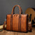 Elegante Aktentasche mit Herausnehmbaren Laptop-Fach Brehn