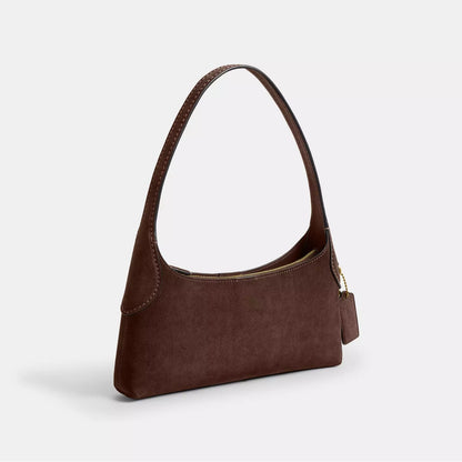 Elegante Wildleder Schultertasche