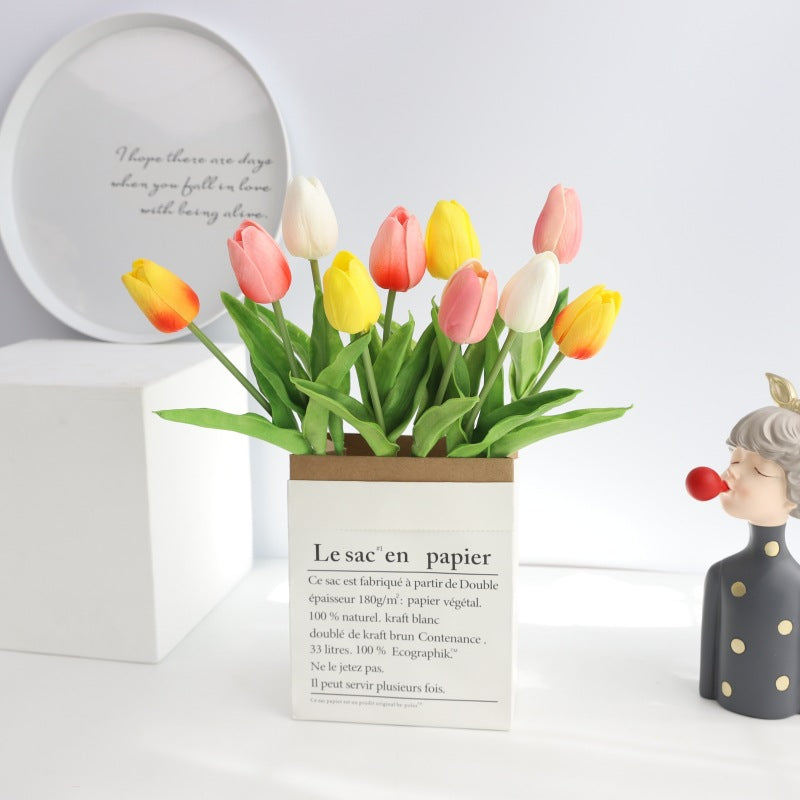 Realistische Künstliche Tulpenblume