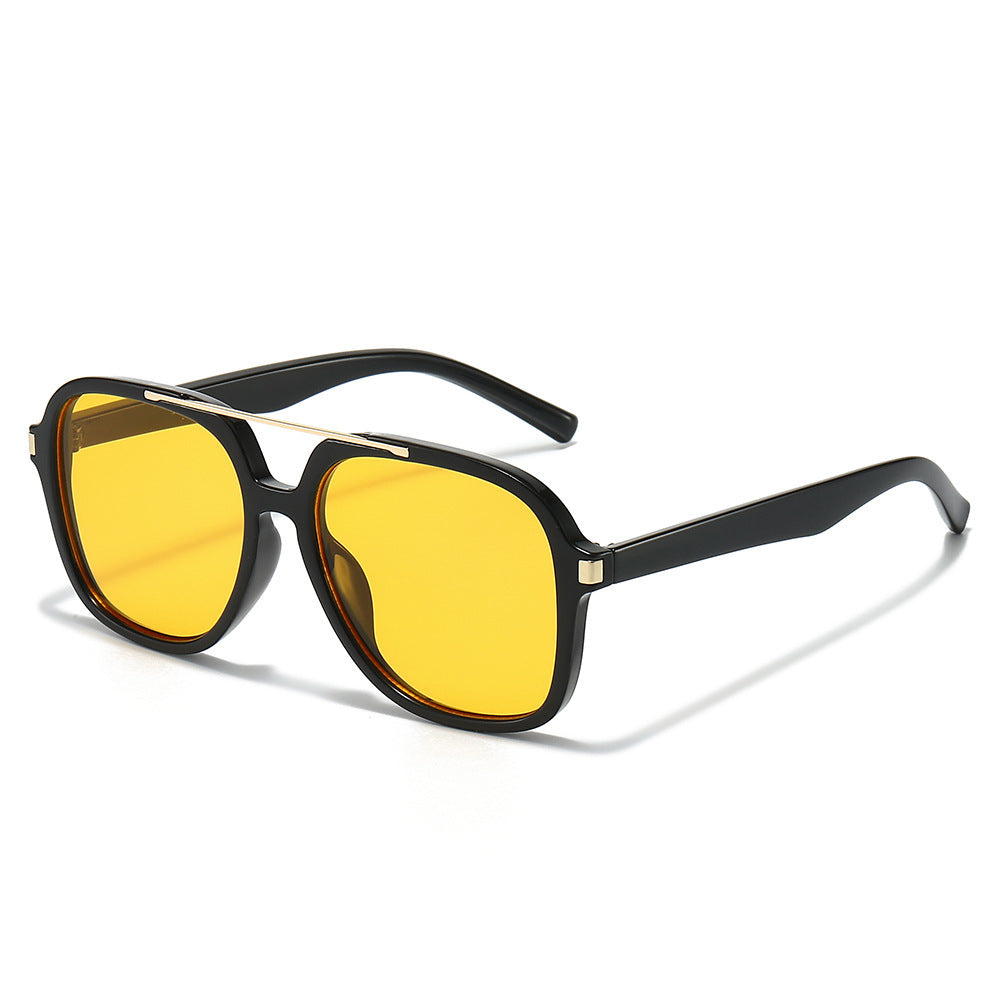 Moderne elegante quadratische Sonnenbrille Brehn