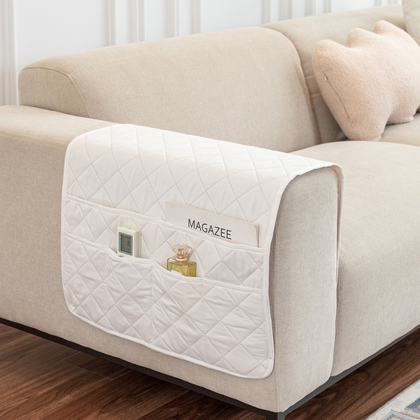 Eleganter Sofa-Organizer mit Mehrfachen Taschen Brehn
