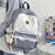 Charmanter Karo-Muster Schulrucksack