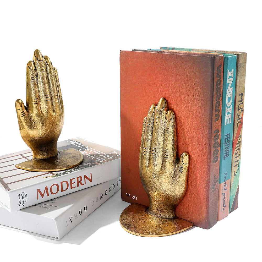 Dekorative Hand-förmige Buchstützen