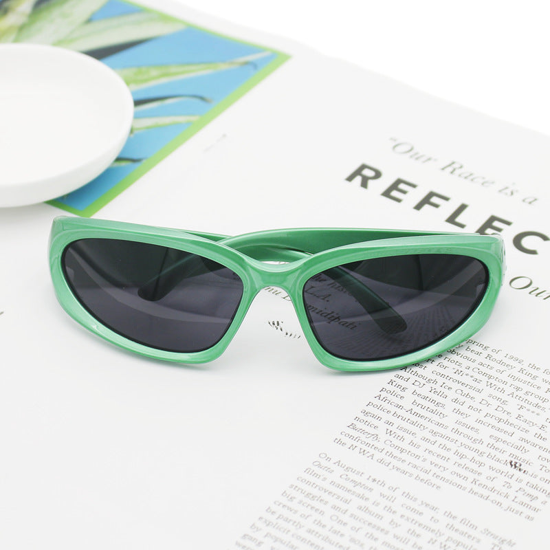 Damen Sportliche Sonnenbrille mit hochwertigem UV-Schutzmaterial Brehn