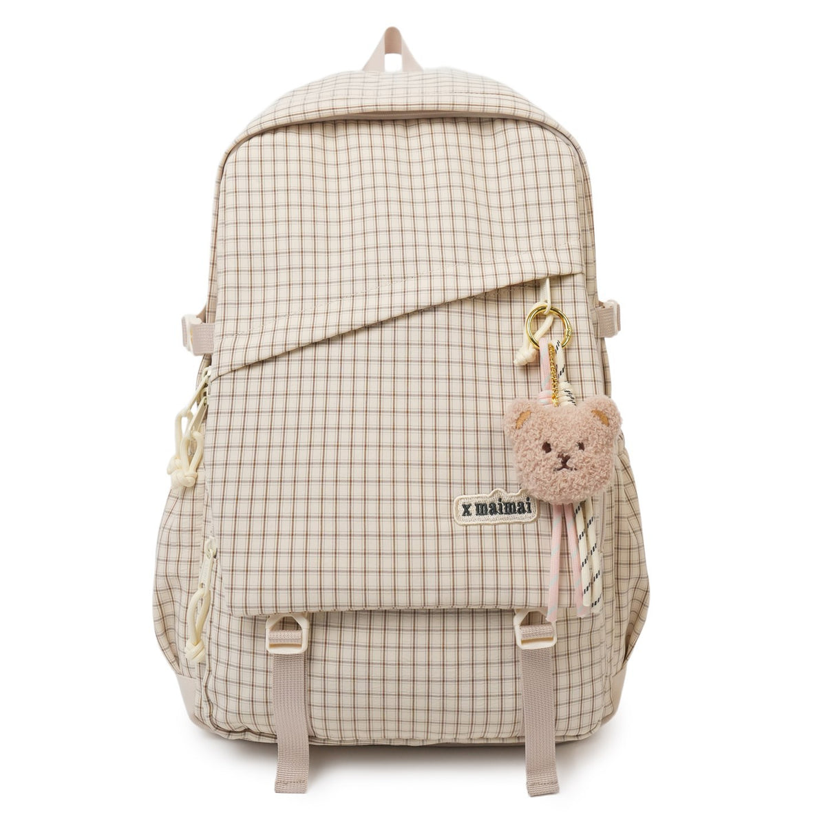 Stylischer Gittermuster-Rucksack Brehn
