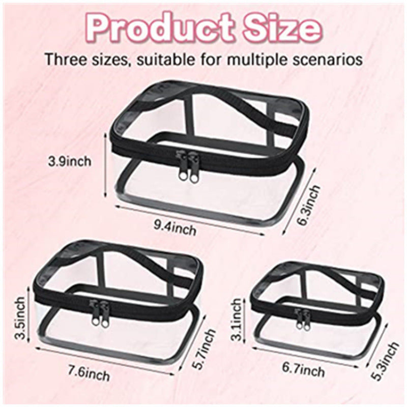Transparente Kosmetik-Organizer Tasche Brehn