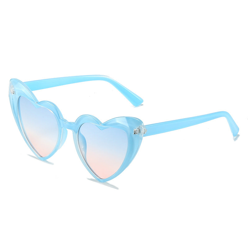 Damen Herzförmige Sonnenbrille im innovativen Design Brehn