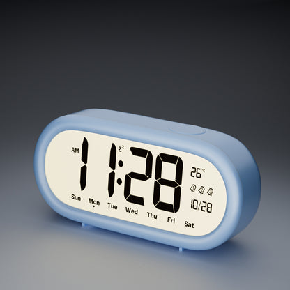 Digitaler Led Tischwecker Im Modernen Design Brehn