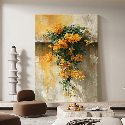 Abstrakte, von der Natur inspirierte Leinwandkunst