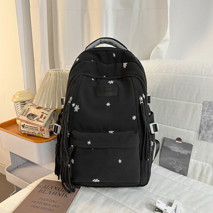 Eleganter floral bestickter Rucksack Brehn