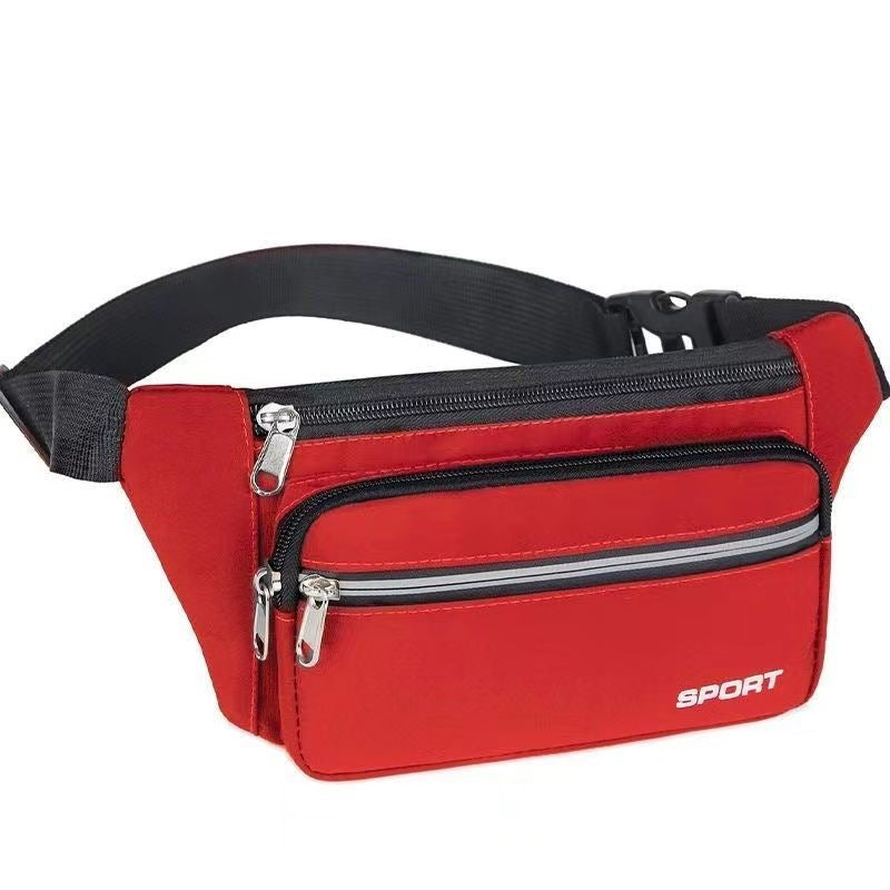 Sportliche Bauchtasche Mit Mehreren Fächern Brehn